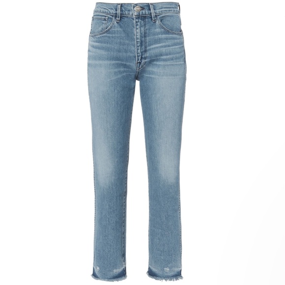 3x1 w3 straight authentic crop jeans